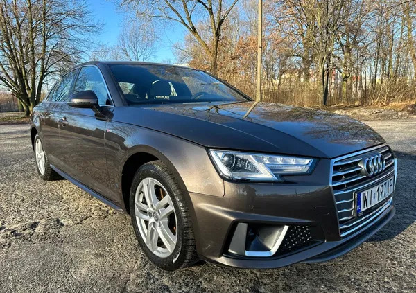 śląskie Audi A4 cena 95900 przebieg: 35000, rok produkcji 2019 z Siewierz